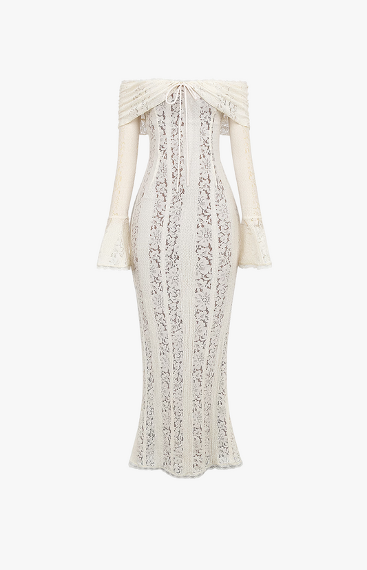 "Lacey" Maxikleid aus Spitze