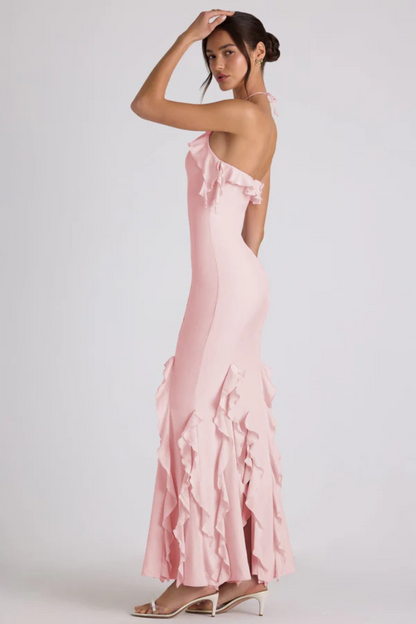 "Rosie" Maxikleid mit Rüschen