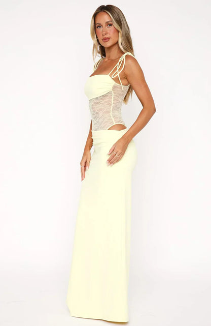 "Malika" Maxikleid