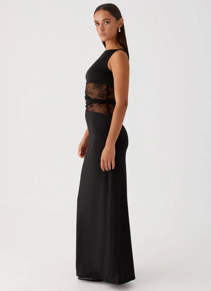 "Noire" Maxikleid