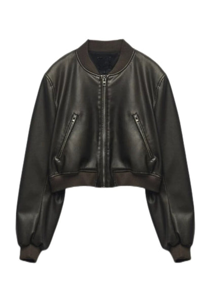 "Yasmin" Lederjacke