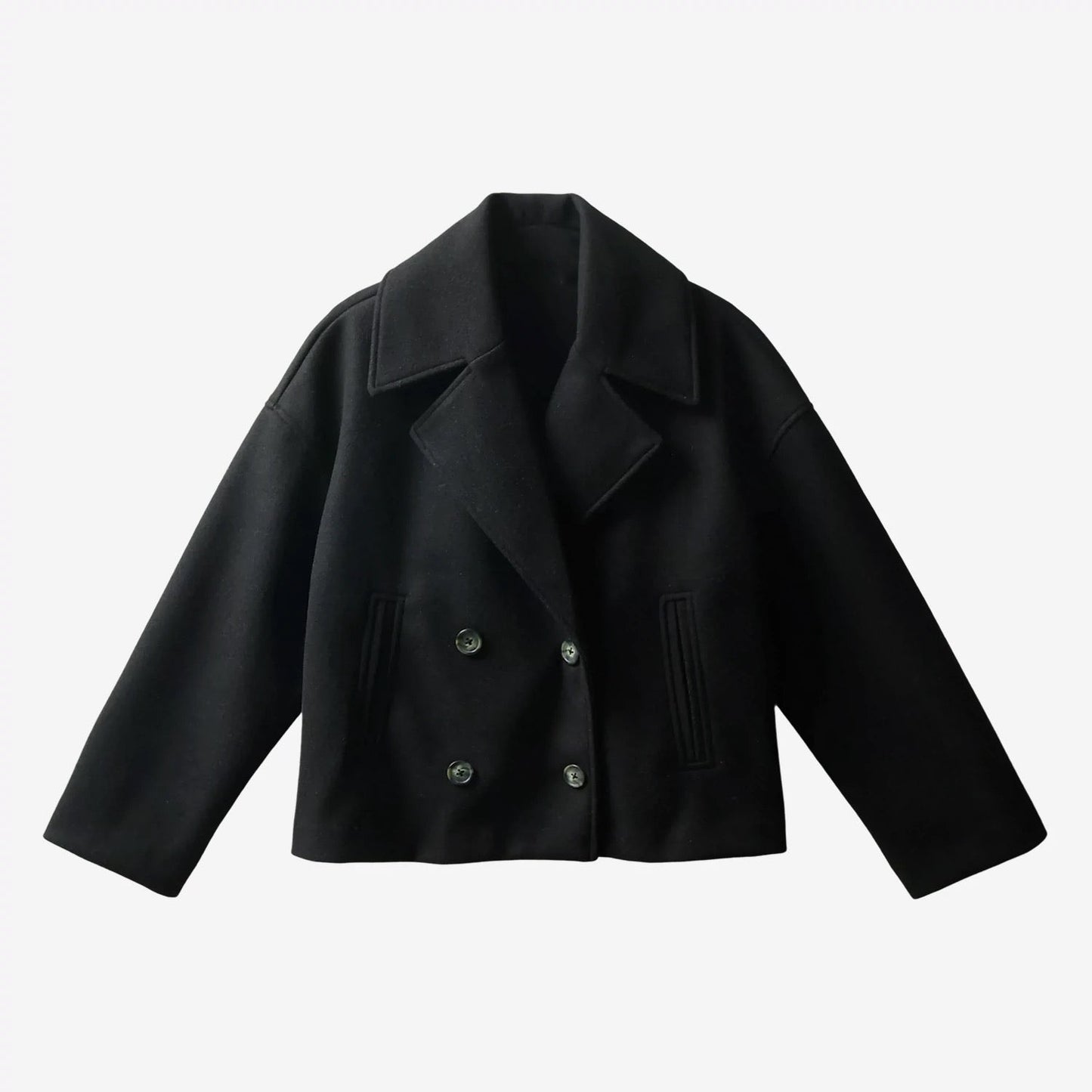 "Ida" Cropped Trenchcoat
