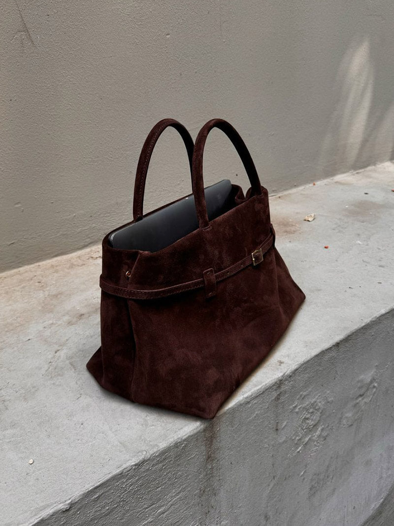 "Serena" Wildleder Handtasche