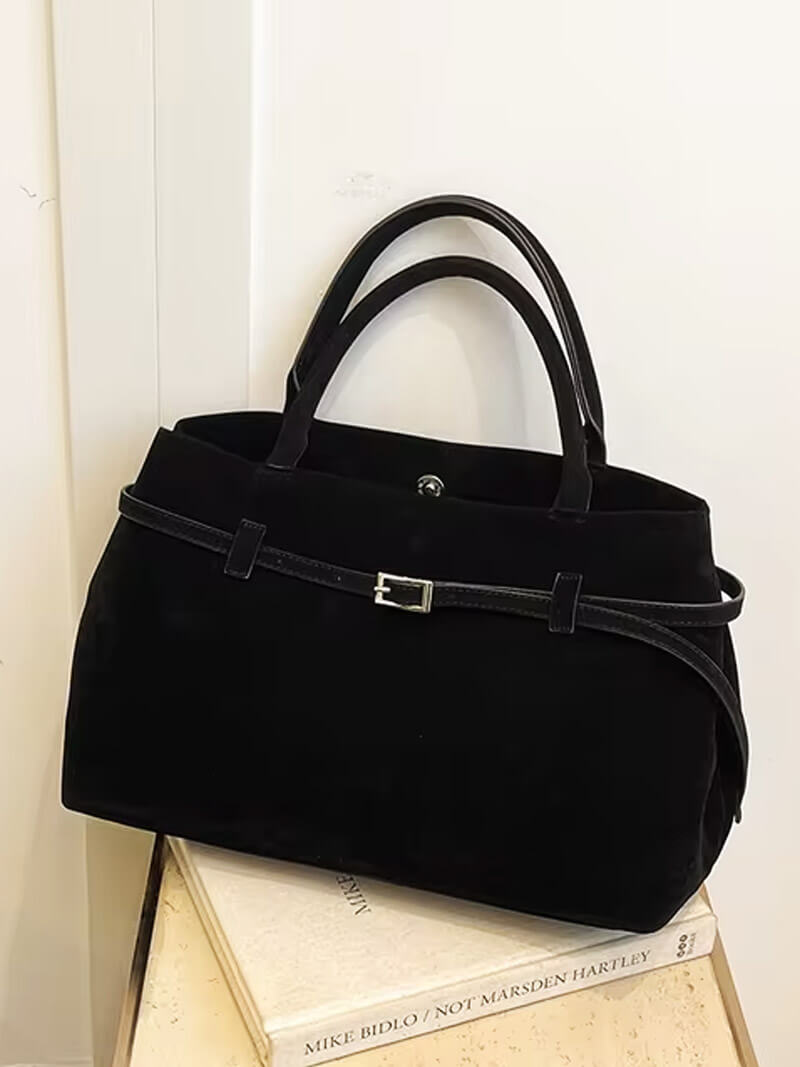 "Serena" Wildleder Handtasche