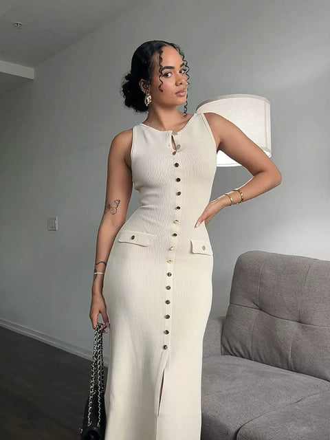 "Liya" Maxikleid