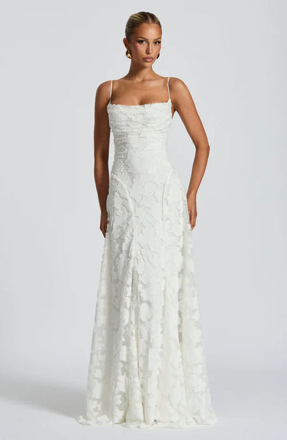 "Floral Lace" Maxikleid